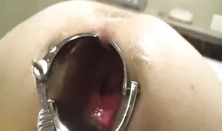 Brunette fucked in the youjizz porn ass on leather sofa